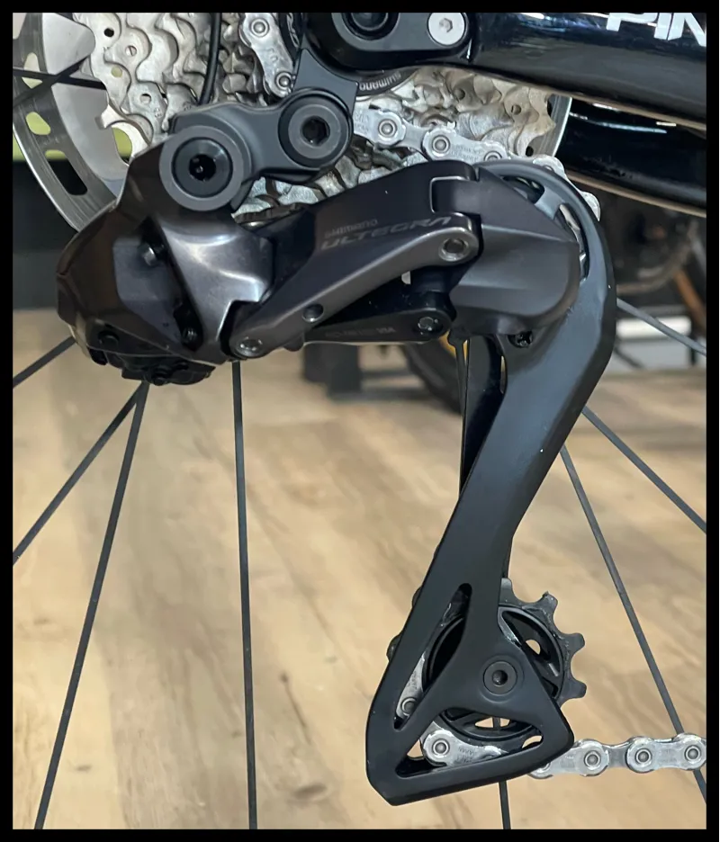 Pinarello F7 53 cm Ultegra Di2 Disc Red 2023-6